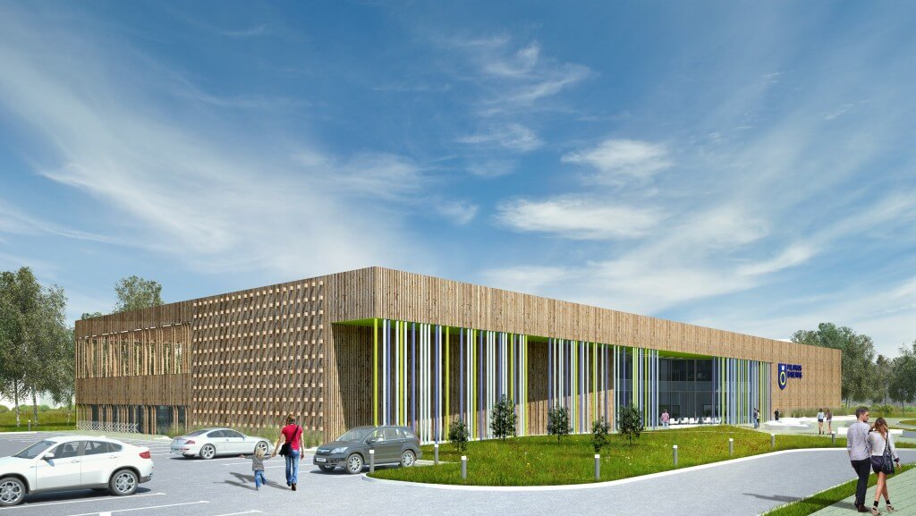 Palangos miesto baseino su sveikatingumo centru Kretingos g. 23, Palangoje, projektinis pasiūlymas