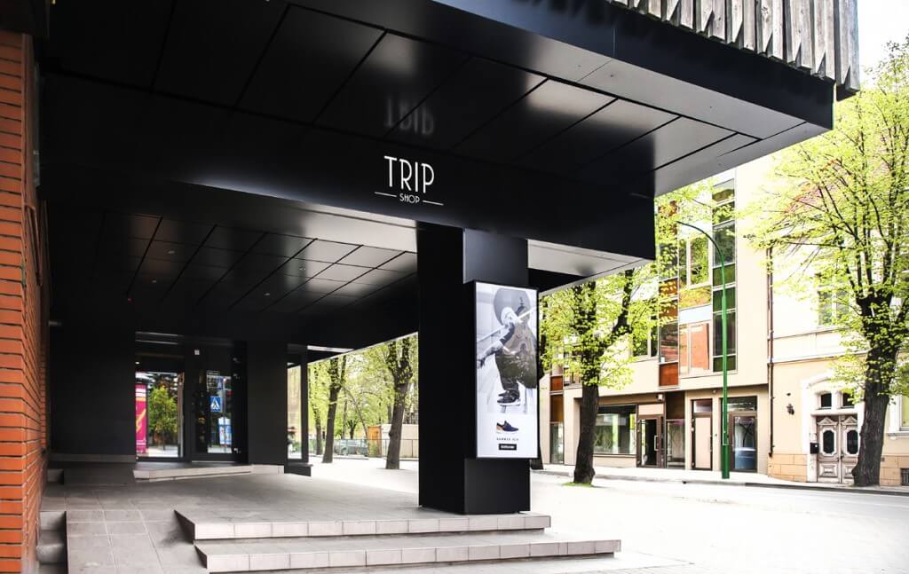 Parduotuvės “Trip” renovacija H. Manto g. 13, Klaipėda